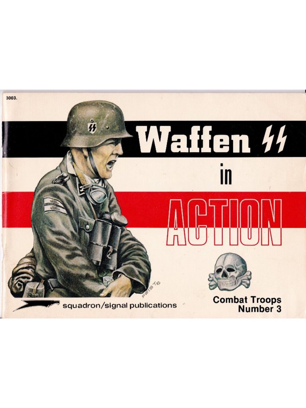 Waffen SS in Action Squadron Signal Combat Troops No 3 WWII Reference 1973